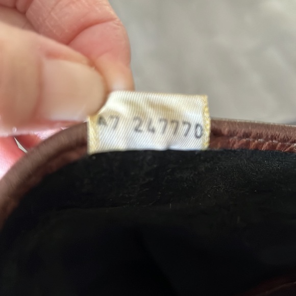 DOONEY & BOURKE VINTAGE LARGE BUCKET BAG WARM CEDAR BLACK ALL WEATHER LE… - Picture 11 of 12